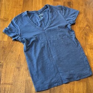 Universal Thread Slate Blue V-Neck Tee